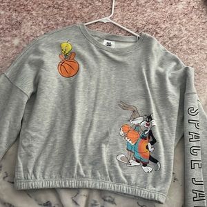 Space Jam a new legacy crew neck crop